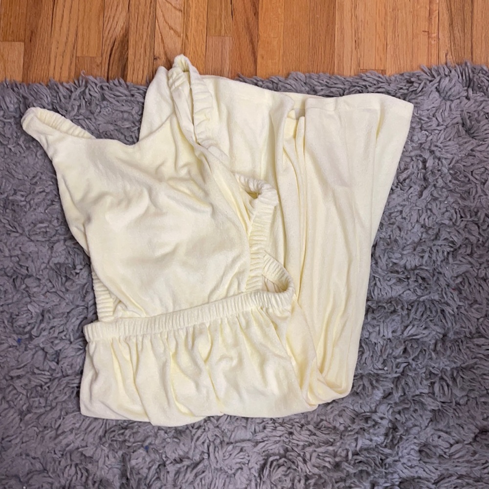 girls zara terry cloth midi dress